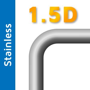 38mm 1.5D Stainless Steel Mandrel Bend