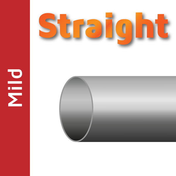 Smoothflow 3" (76.2mm) 30-Degree Mandrel Exhaust Tubing Bend – Mild Steel, For Custom Exhaust Fabrication